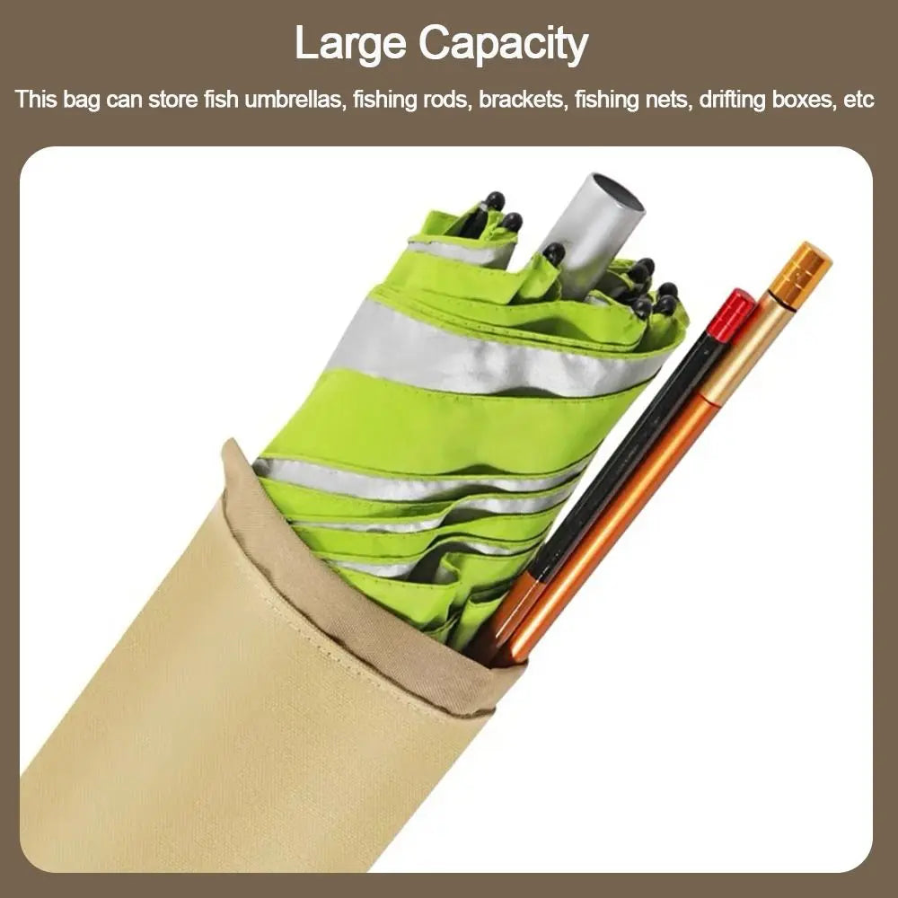 Robuste Angelruten-Tasche faltbar für Outdoor – clever-campen Ansicht 5