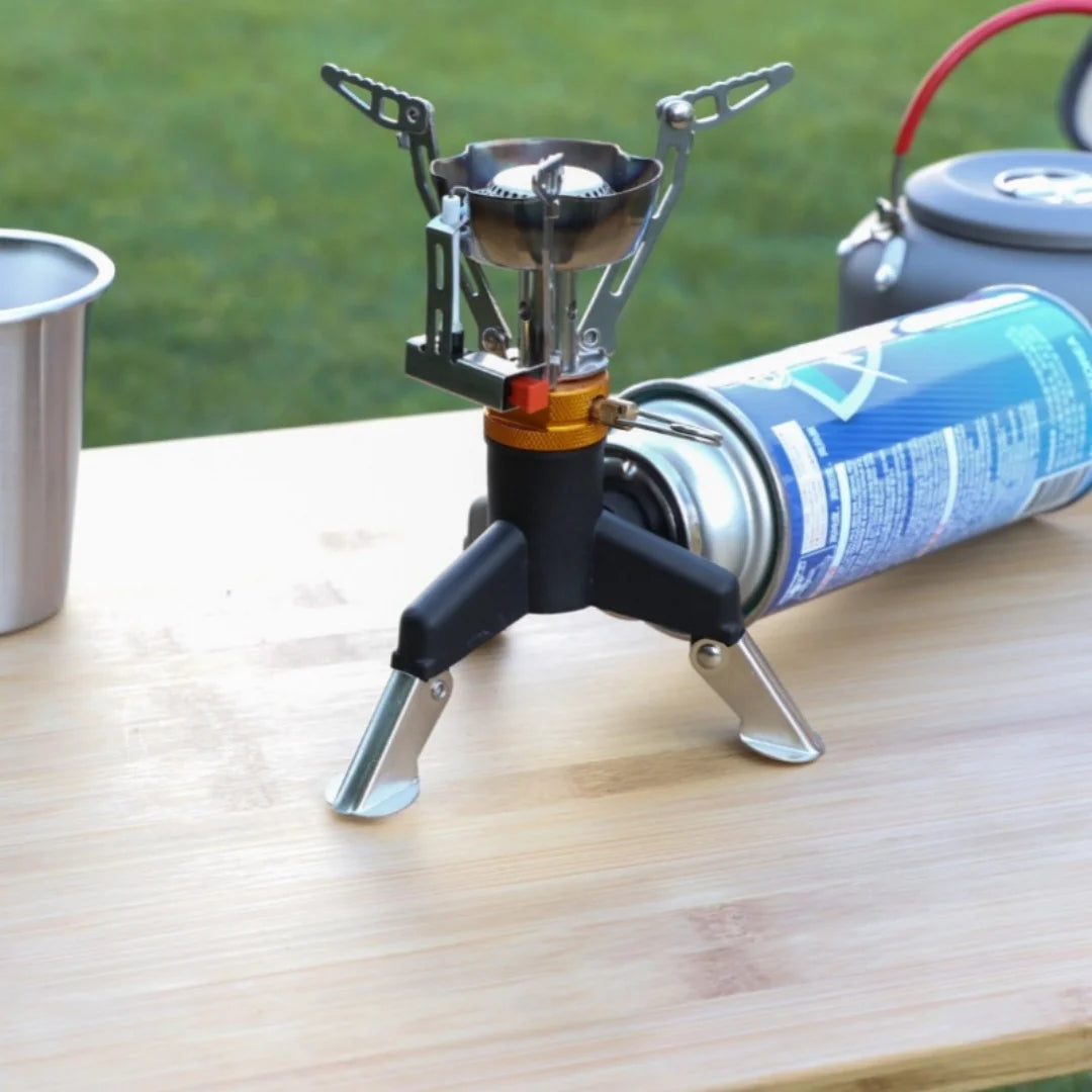 Camping Gas Stove Adapter mit Stativ – clever-campen Ansicht 5