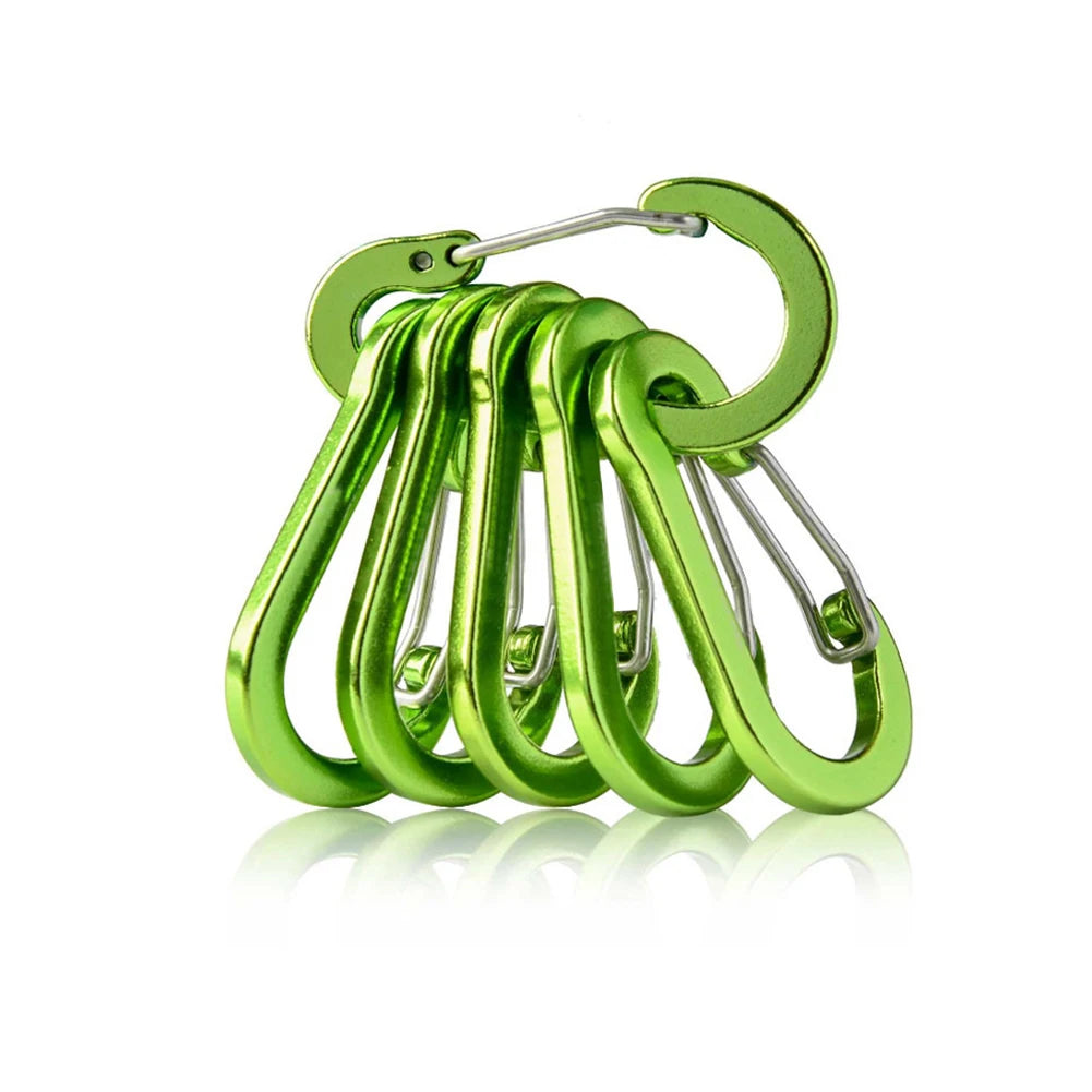 Multifunktionale Karabiner Clips für Outdoor-Aktivitäten – clever-campen Ansicht 5