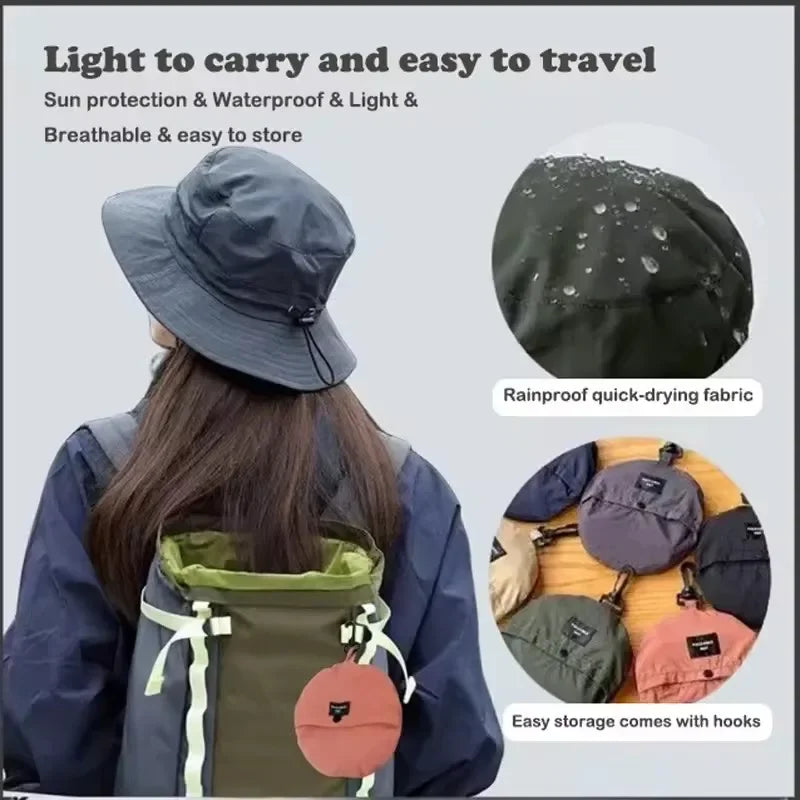Faltbare Fischerhut für Outdoor und Camping – Unisex – clever-campen Ansicht 2