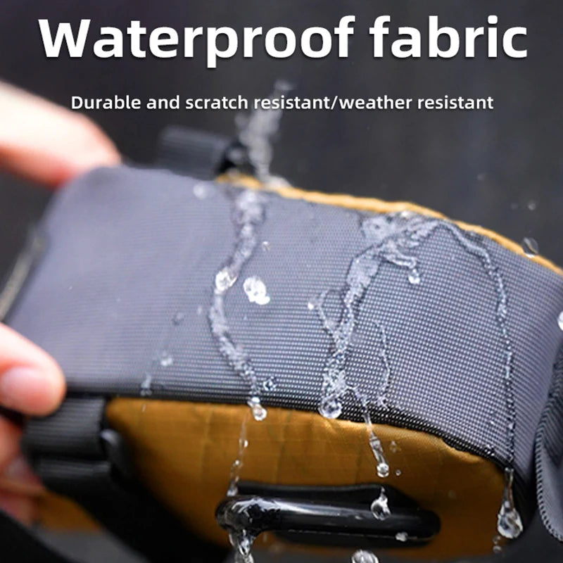 Wasserdichte Fahrradsattel Tasche für Touring-Bikes – clever-campen Ansicht 3