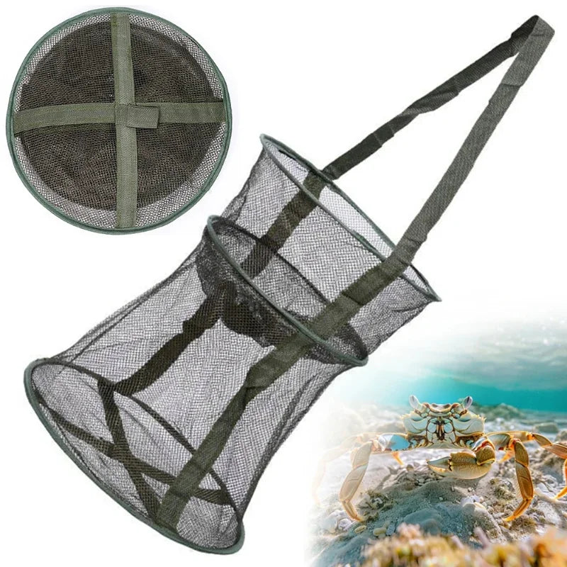 Faltbares Fischernetz für Garnelen, Krabben und mehr – clever-campen Ansicht 3