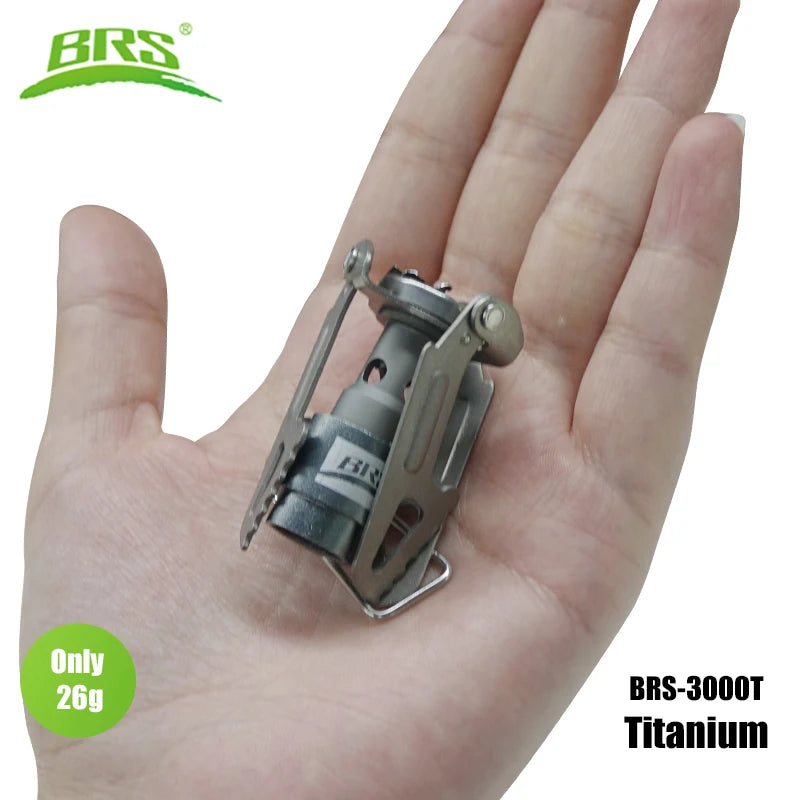 BRS Ultraleichter Titan Campingkocher für Gas – clever-campen Ansicht 2