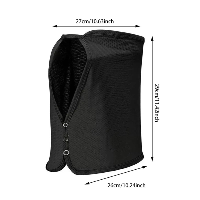 Outdoor Sonnenhut mit abnehmbarem Gesichtsschutz für Angler – clever-campen Ansicht 6