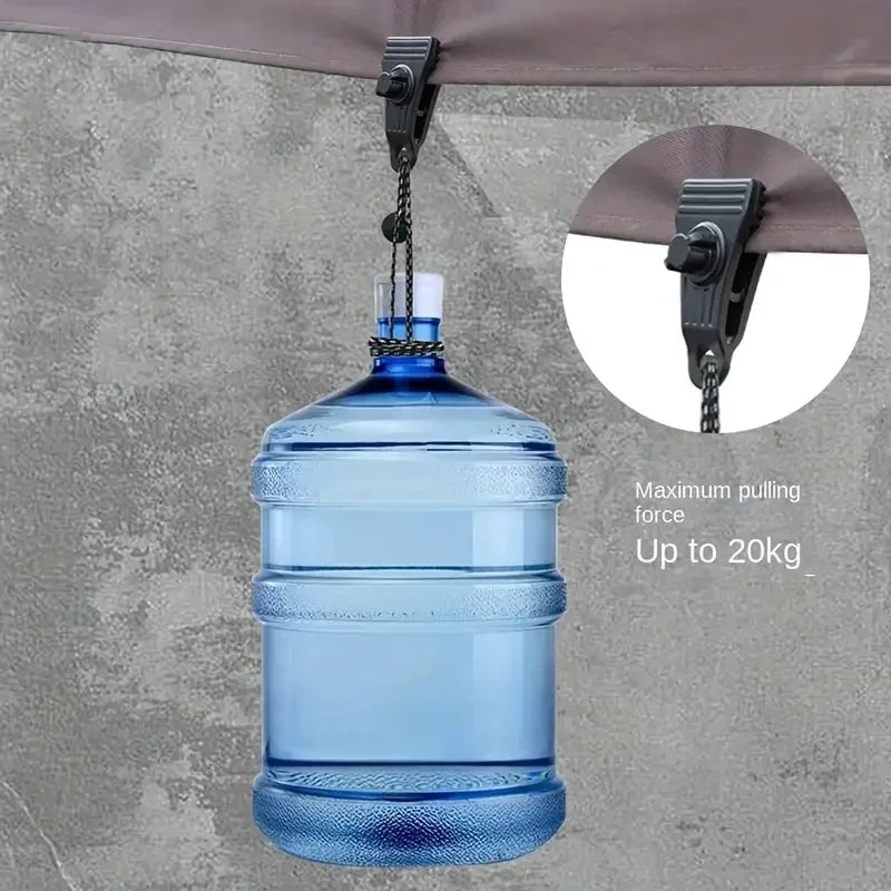 Zeltzubehör: 10 Stück Camping Zelt Clips Winddicht – clever-campen Ansicht 4