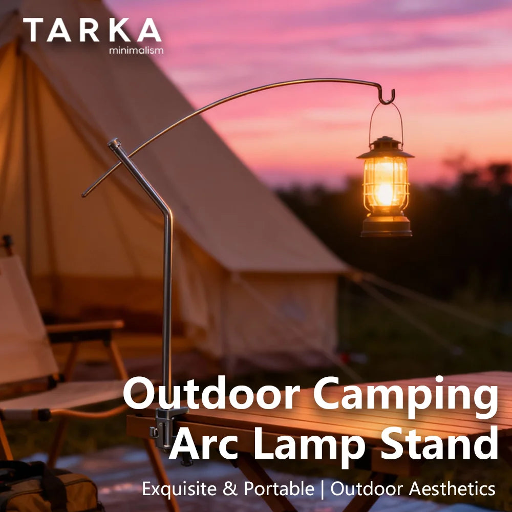 TARKA Abnehmbarer Laternenständer für Camping – clever-campen Ansicht 2