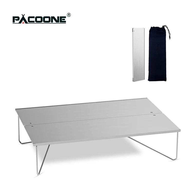 Ultraleichter Klapptisch aus Aluminium für Camping – clever-campen Ansicht 2