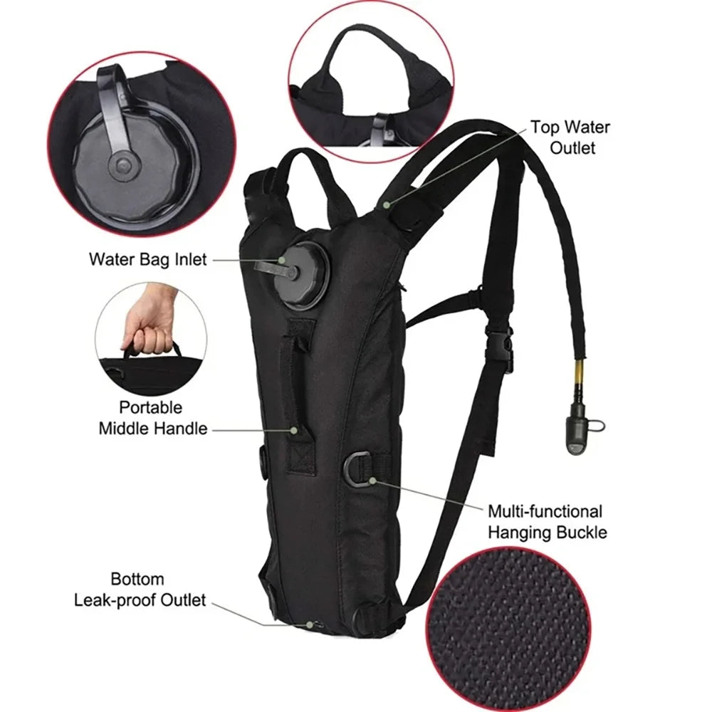 3L Wasserdichte Trinkblase für Outdoor-Sport und Reisen – clever-campen Ansicht 4