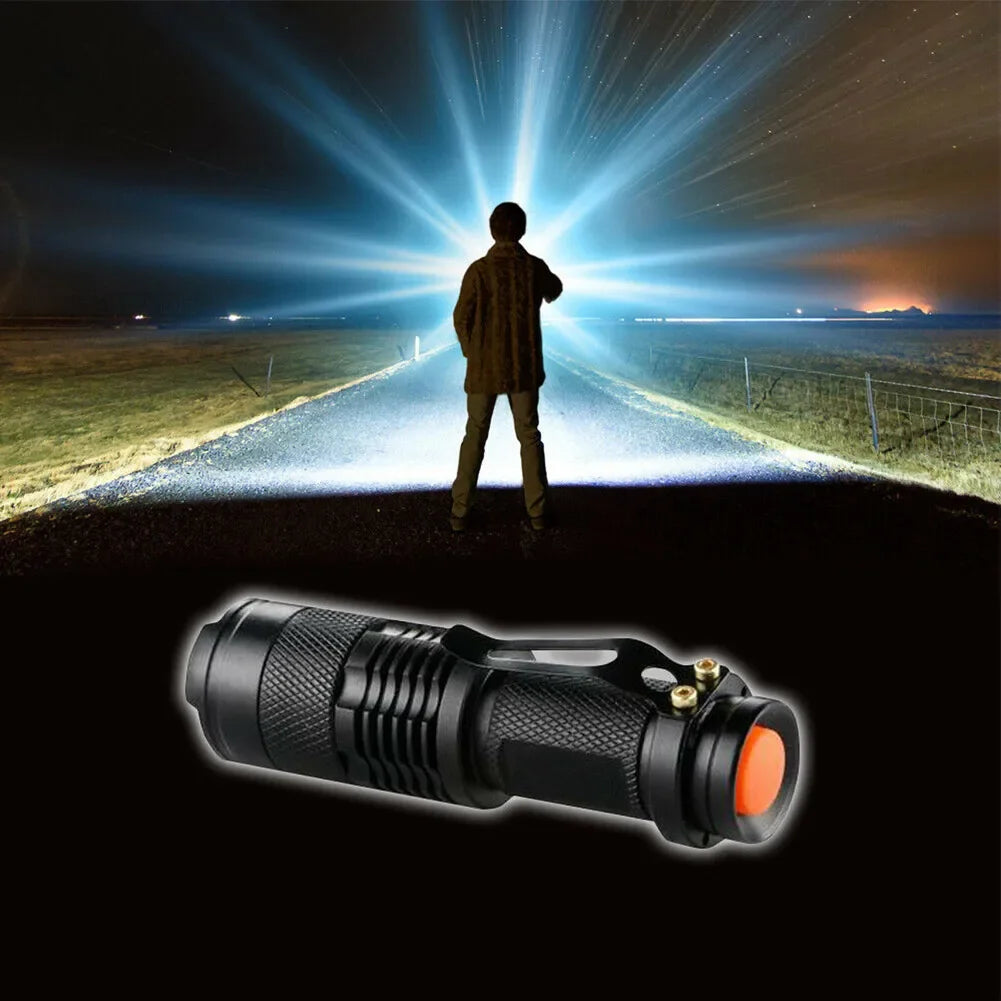Wasserdichte taktische Taschenlampe mit 3 Modi – clever-campen Ansicht 5