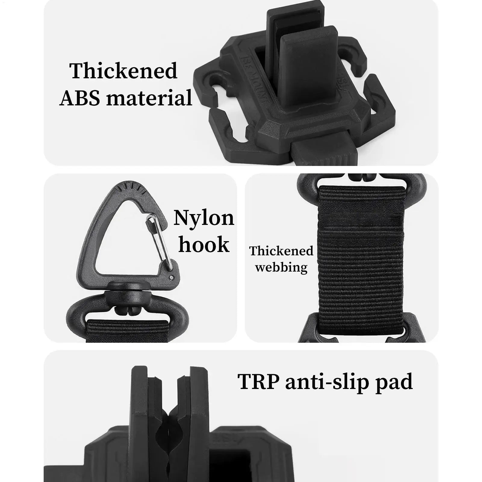 Tragbarer Angelrutenhalter mit Clips – clever-campen Ansicht 6