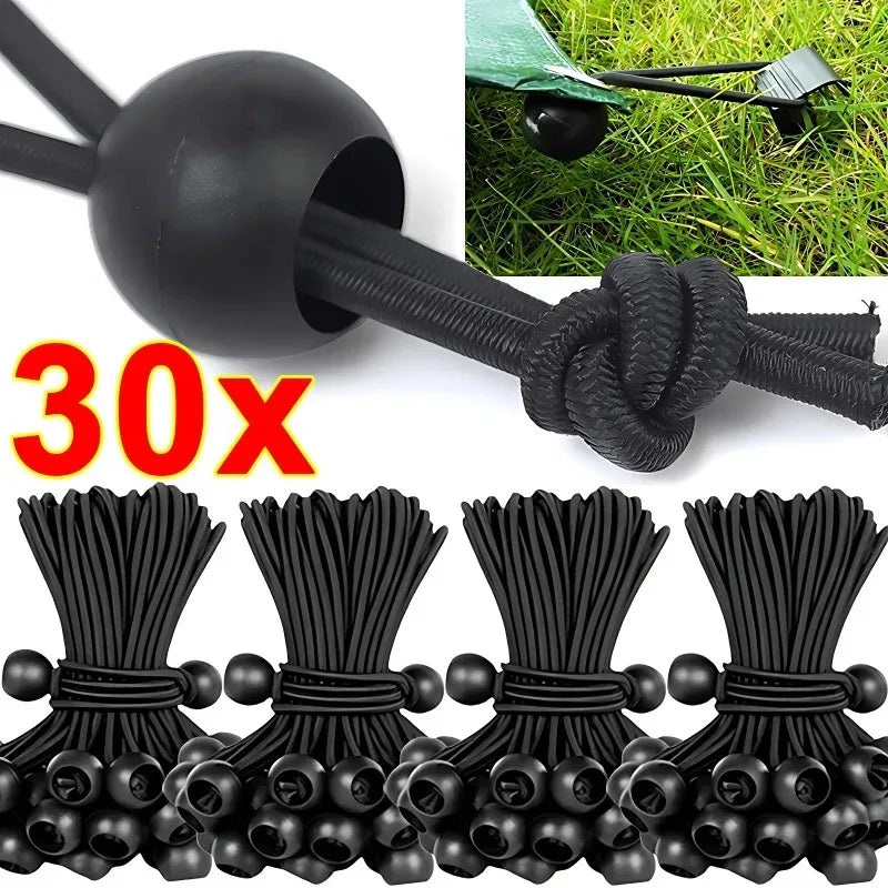 30x Bungee Cords für Outdoor & Camping – clever-campen Ansicht 2