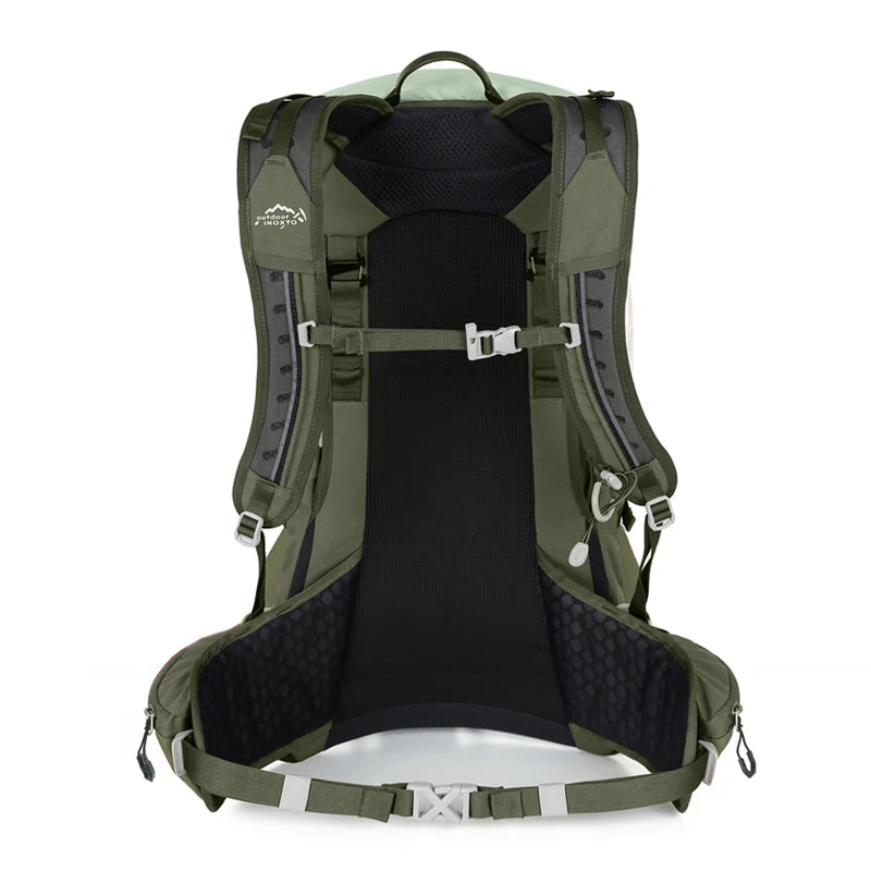 Wasserdichter Rucksack für Wanderungen mit Regenhülle – clever-campen Ansicht 4