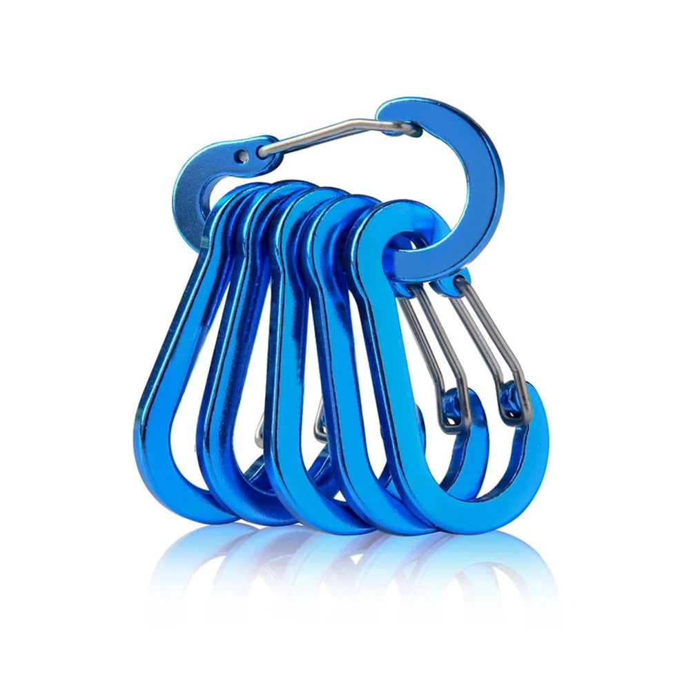 Multifunktionale Karabiner Clips für Outdoor-Aktivitäten – clever-campen Ansicht 4