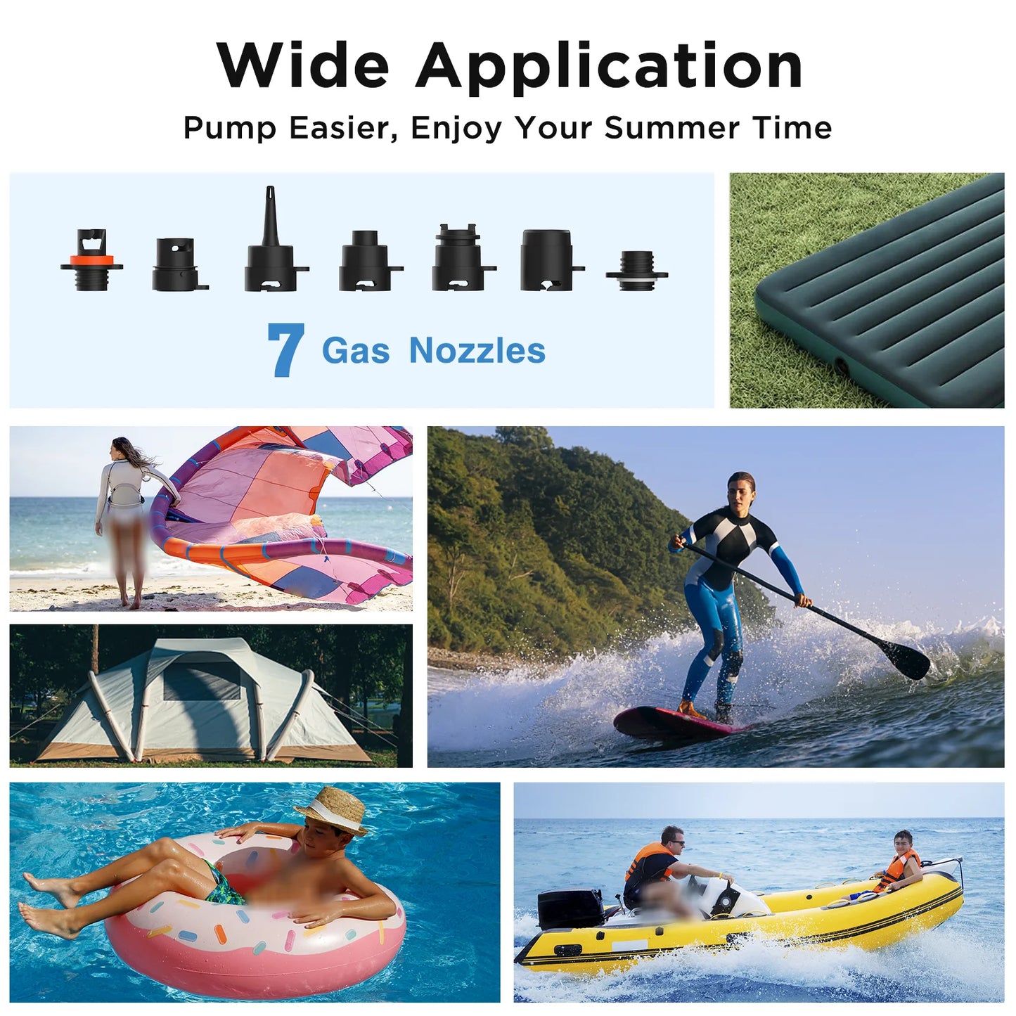 Airbank SUP Pumpe 20PSI wiederaufladbar für Zelte & Boote – clever-campen Ansicht 6