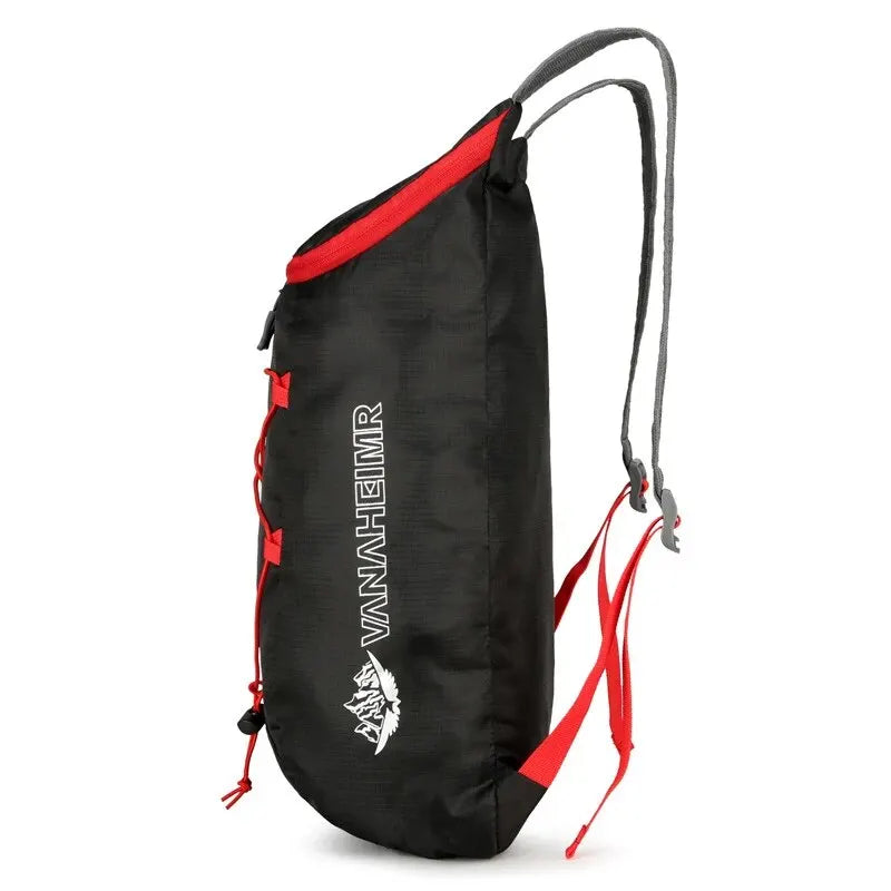 Multifunktionaler Outdoor Falt-Rucksack aus Nylon – clever-campen Ansicht 2