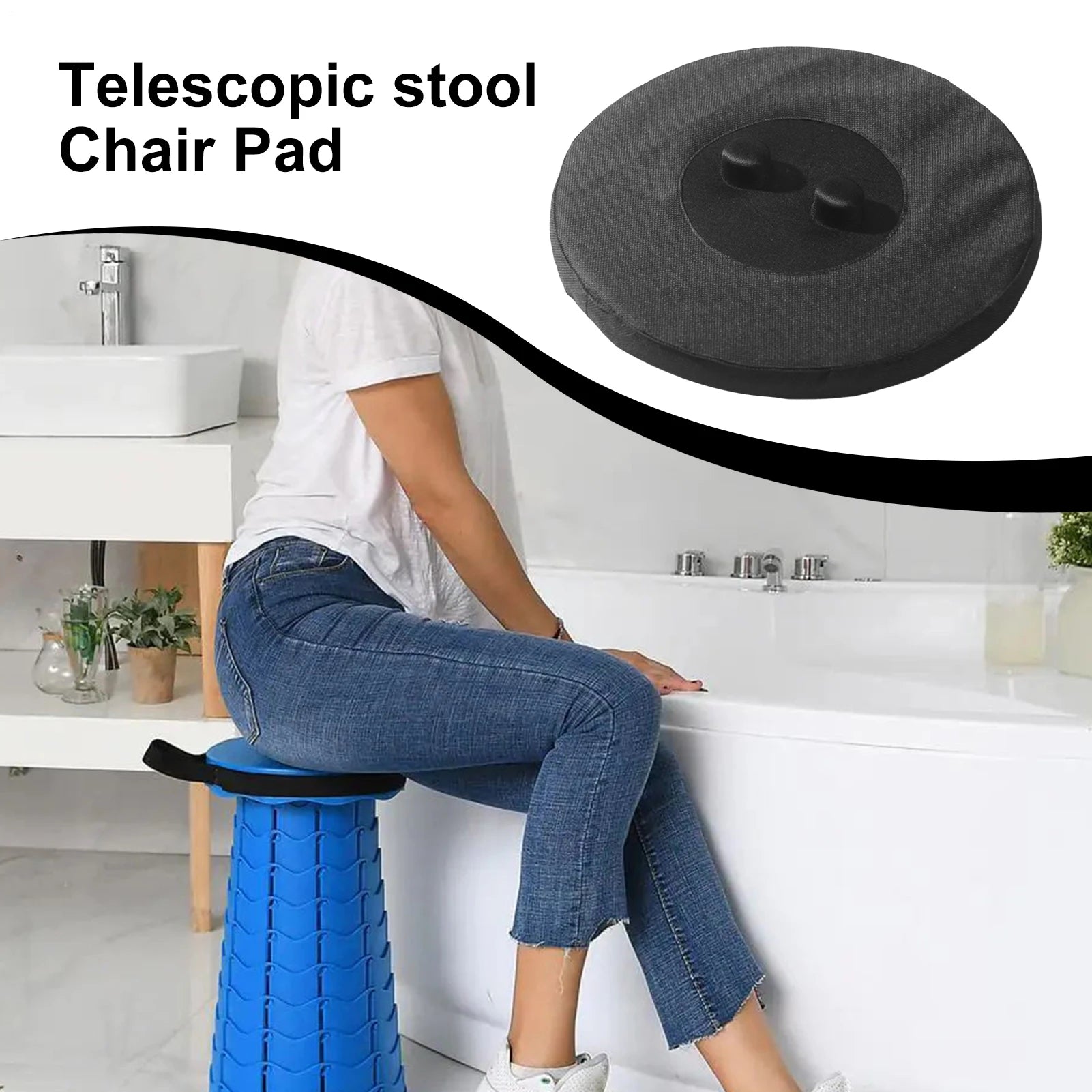 Sitzkissen für Campinghocker – Wasserdicht & Faltbar – clever-campen Ansicht 6