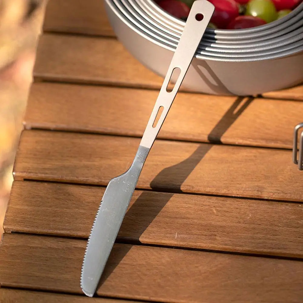 Leichtes Camping Besteckset aus Titanlegierung – clever-campen Ansicht 5