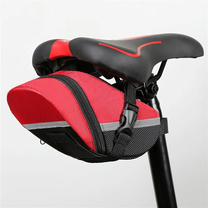 Wasserdichte Nylon Fahrradtasche für Sattel – clever-campen Ansicht 5