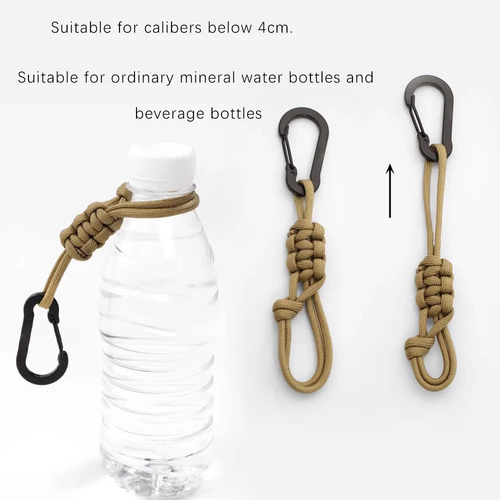 Wasserdichte Trinkflasche mit verstellbarem Tragegurt – clever-campen Ansicht 2