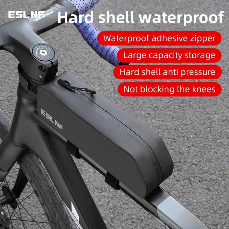 Wasserdichte Fahrrad-Tasche für Lenker mit grossem Volumen – clever-campen Ansicht 3
