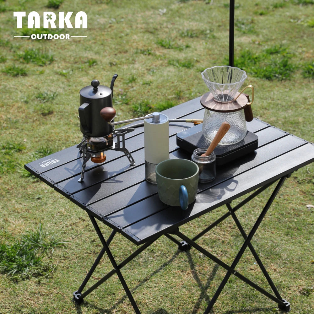 TARKA Klappbarer Campingtisch aus Aluminium – leicht – clever-campen Ansicht 6