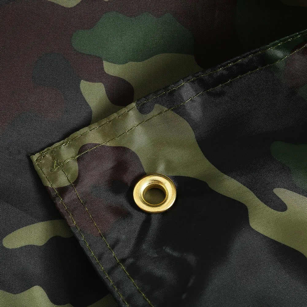 Camouflage Outdoor Regenmatte Tarp für Zelte – clever-campen Ansicht 6