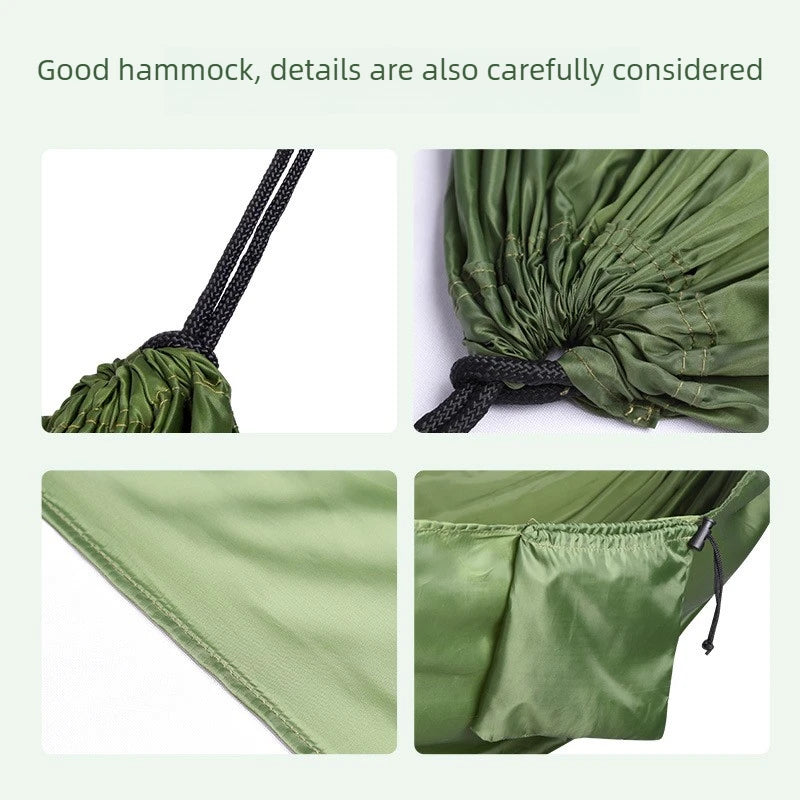 Hängematte 210x140cm - Leichtgewichts-Outdoor-Hängematte – clever-campen Ansicht 4