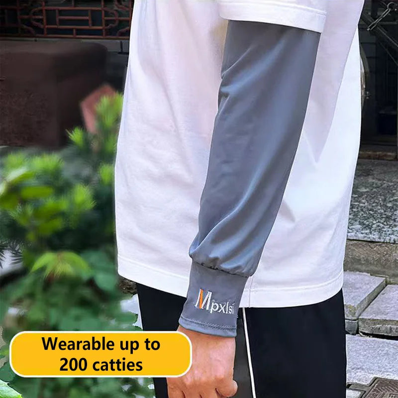 Kühlende Armschoner für UV-Schutz im Sommer – clever-campen Ansicht 3