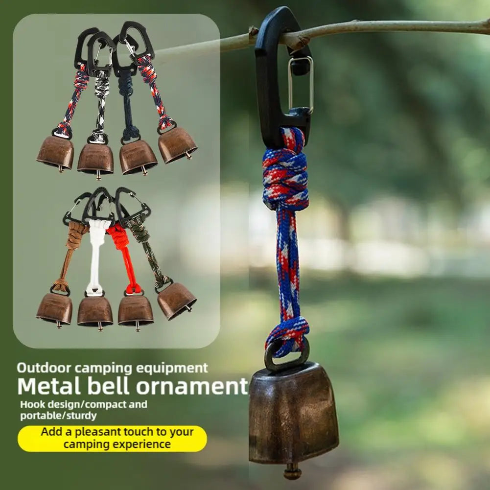 Outdoor Glocke für Wanderungen und Camping – clever-campen Ansicht 2
