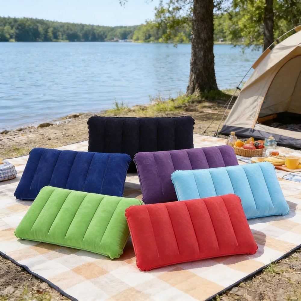 Faltbares Campingkissen - Luftkissen für Reisen und Outdoor – clever-campen Ansicht 2