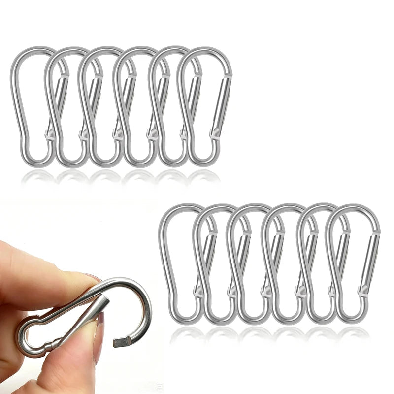 Mini Aluminium Karabiner für Camping und Outdoor – clever-campen Ansicht 6