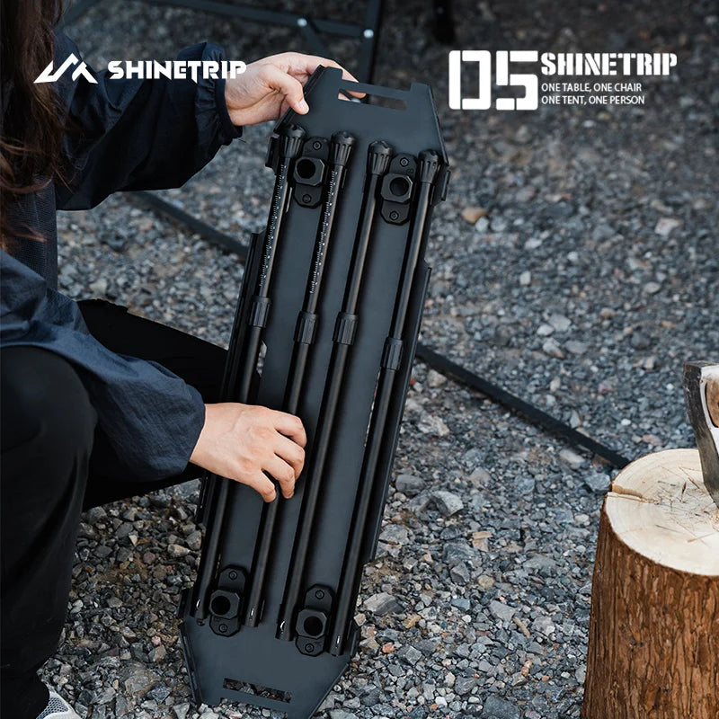 ShineTrip Aluminium Campingtisch klappbar und erweiterbar – clever-campen Ansicht 4