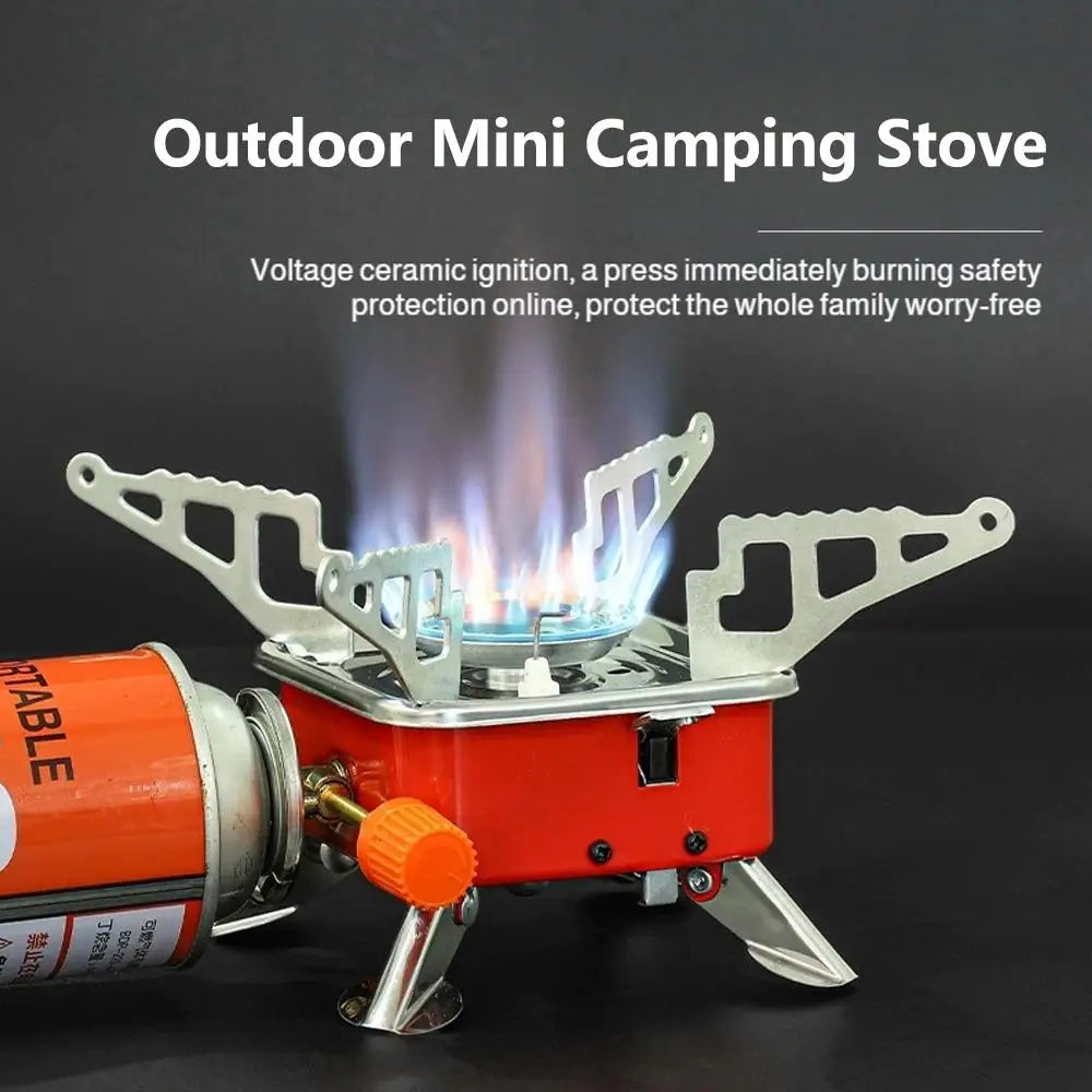 Tragbarer Campingkocher faltbar winddicht für Outdoor – clever-campen Ansicht 2
