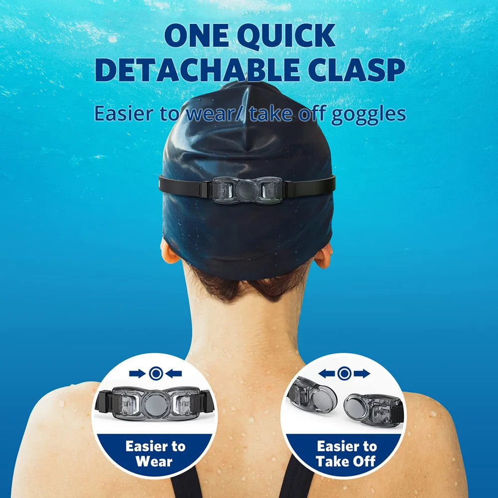 Professionelle Schwimmbrille mit 100% UV-Schutz – clever-campen Ansicht 6