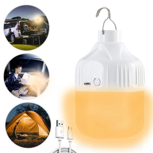 Tragbar USB-Ladbare LED-Campingleuchte für Wanderungen – clever-campen Ansicht 5