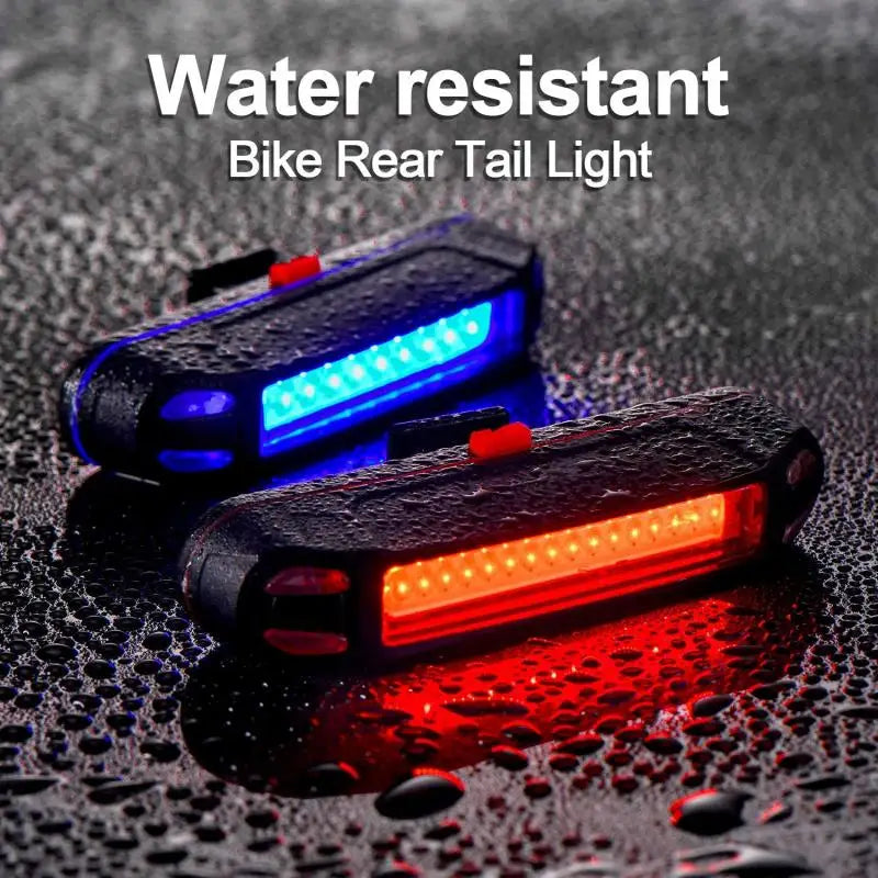 Wasserdichtes USB wiederaufladbares Fahrrad Rücklicht – clever-campen Ansicht 3