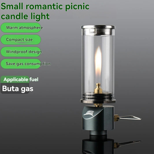 BRS-55 Gaslaterne für Zelte – Windfeste Campingbeleuchtung – clever-campen Ansicht 2