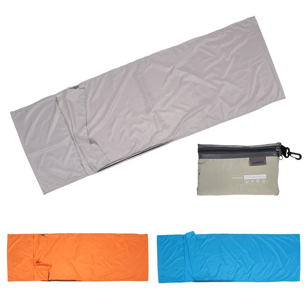 TOMSHOO Schlafsack-Innenbezug 70x210cm mit Kopfkissenbezug – clever-campen Ansicht 6