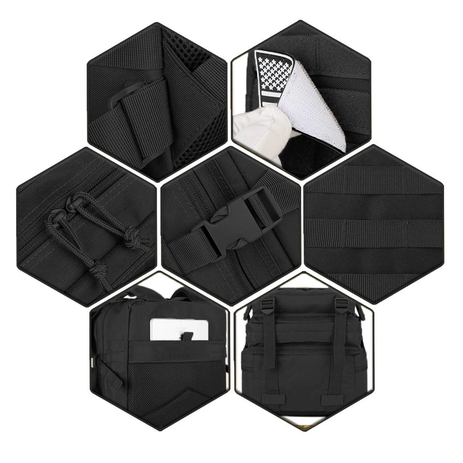 45L Taktischer Rucksack Molle für Outdoor & Camping – clever-campen Ansicht 5