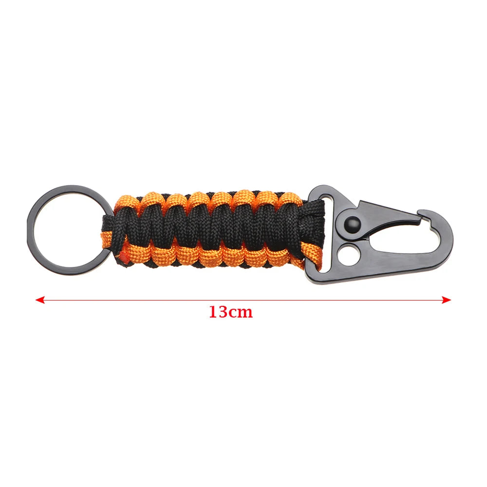Outdoor Karabiner Schlüsselring mit Paracord – clever-campen Ansicht 6