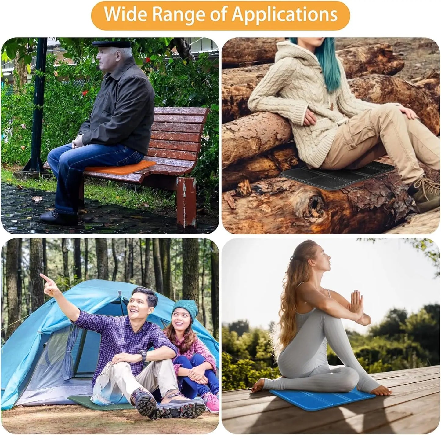 Faltbare Picknick-Sitzmatte – Wasserdicht – – clever-campen Ansicht 6
