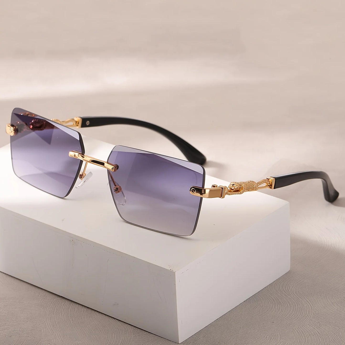 Rimless Sonnenbrillen für Herren und Damen – clever-campen Ansicht 4