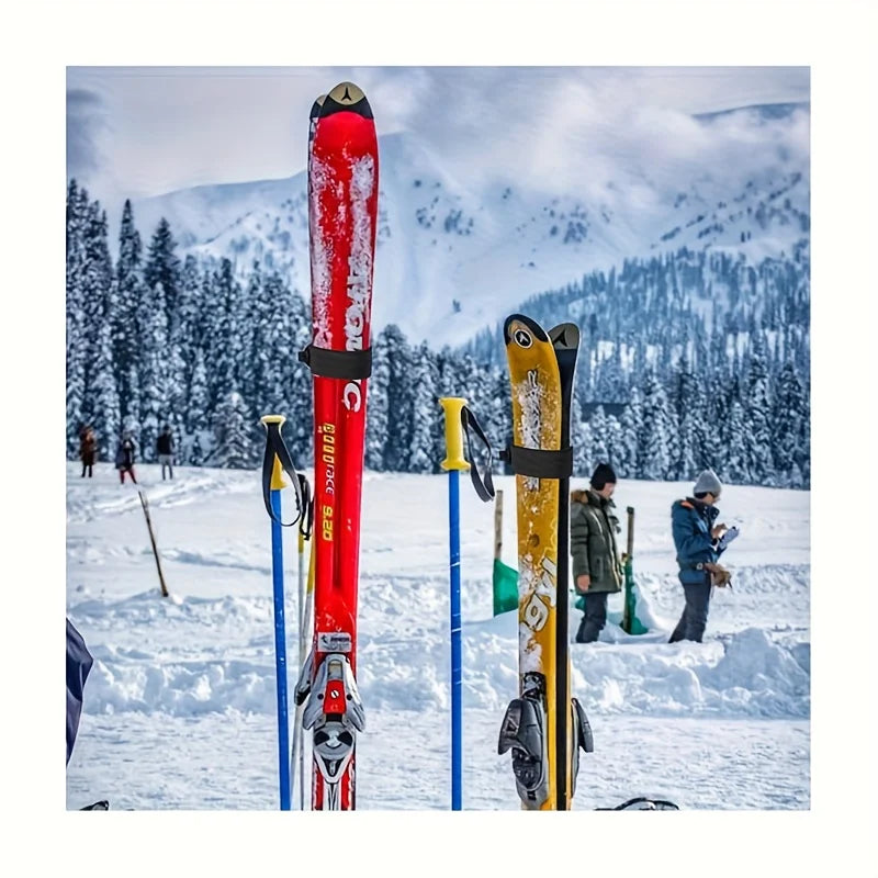 Ski Straps – Nylon Snowboard & Schlitten Befestigungsriemen – clever-campen Ansicht 4