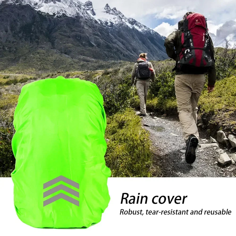 Wasserdichte Regenhülle für Rucksack – Leicht – clever-campen Ansicht 2
