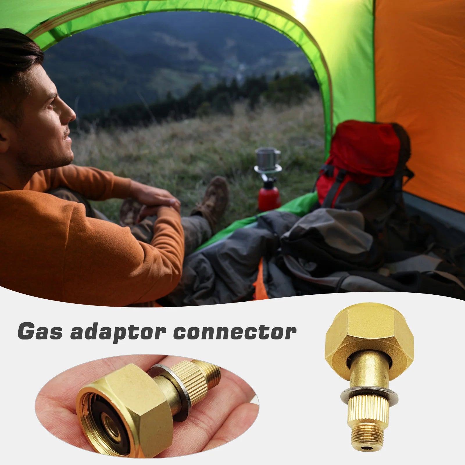 Camping Gas Stove Converter für LPG Tank – clever-campen Ansicht 3