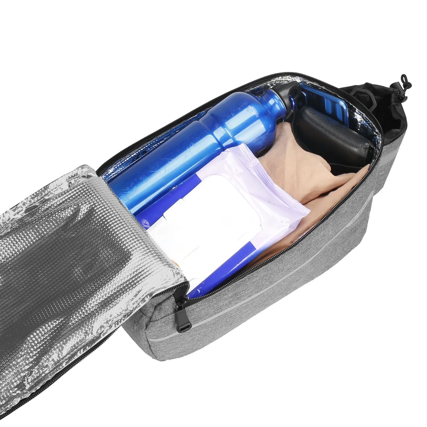 Elektrische Klapprad Gepäckträgertasche – clever-campen Ansicht 4