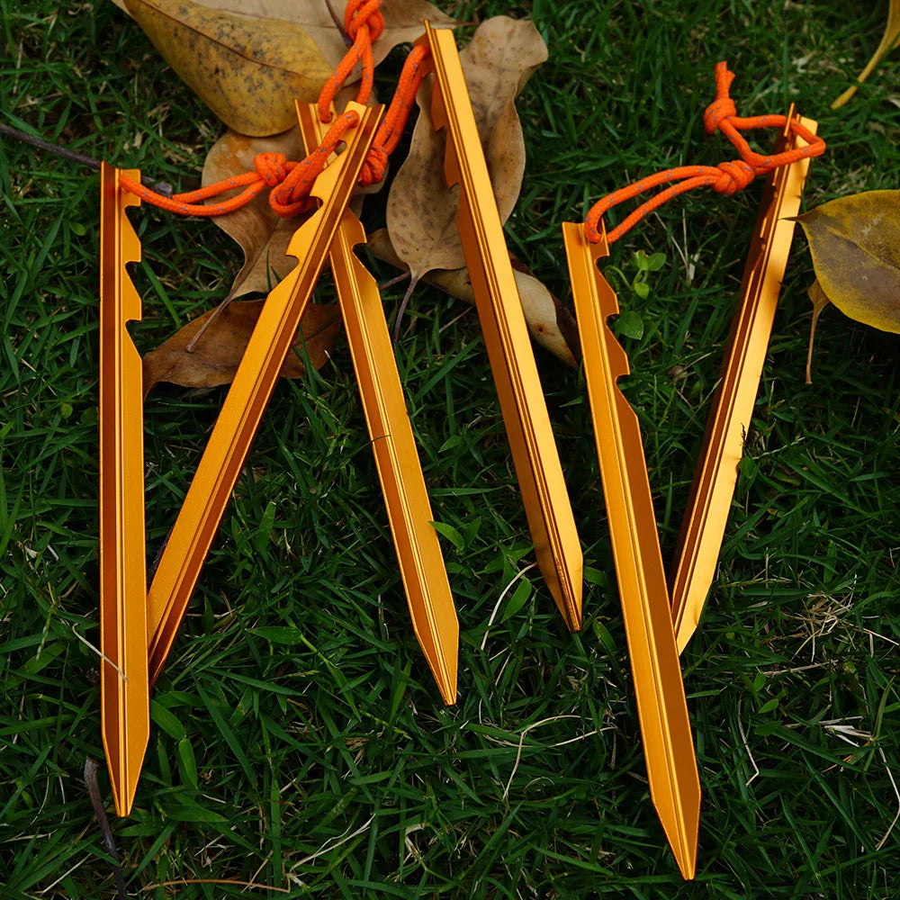 Aluminium Zeltpflöcke 18cm - Robuste Camping Zubehör – clever-campen Ansicht 5