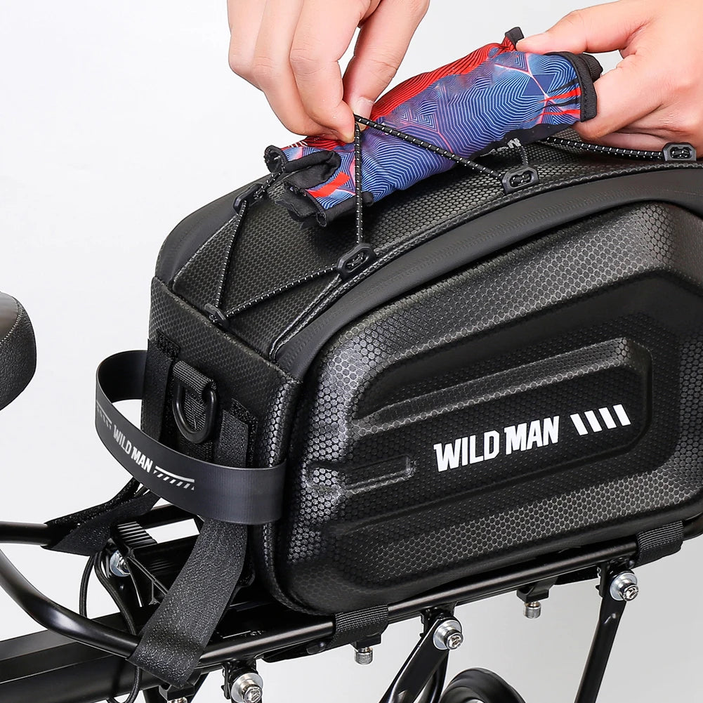 4L Wasserdichte Fahrrad Tasche mit Hartschale – clever-campen Ansicht 6