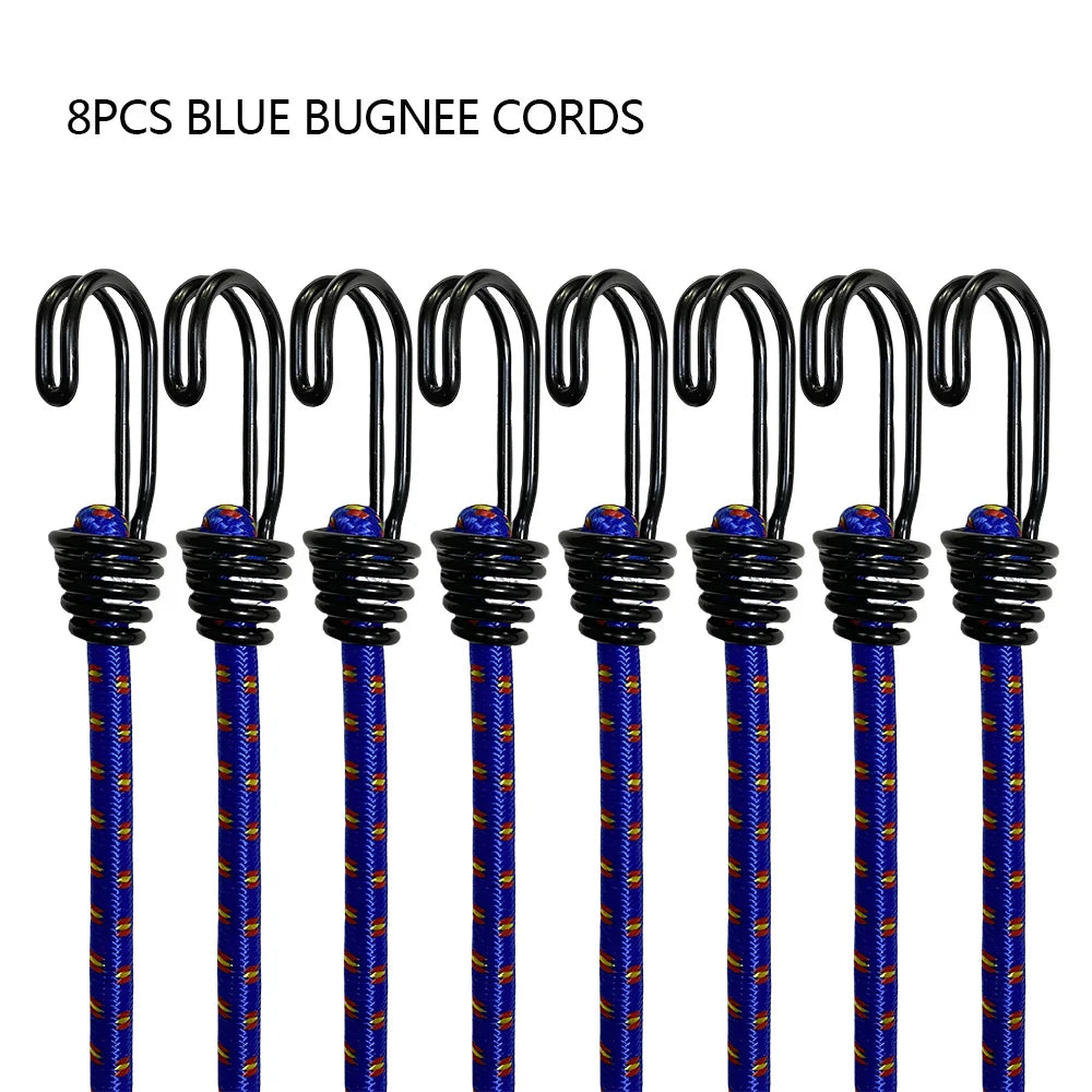 60cm Bungee Cord mit Doppel-Haken – Elastische Spanngurte – clever-campen Ansicht 3