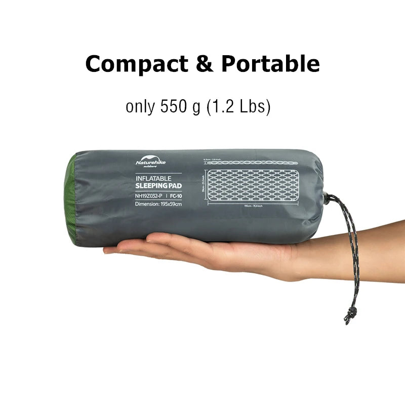 Naturehike Camping Luftmatratze Ultraleicht Wasserdicht – clever-campen Ansicht 4